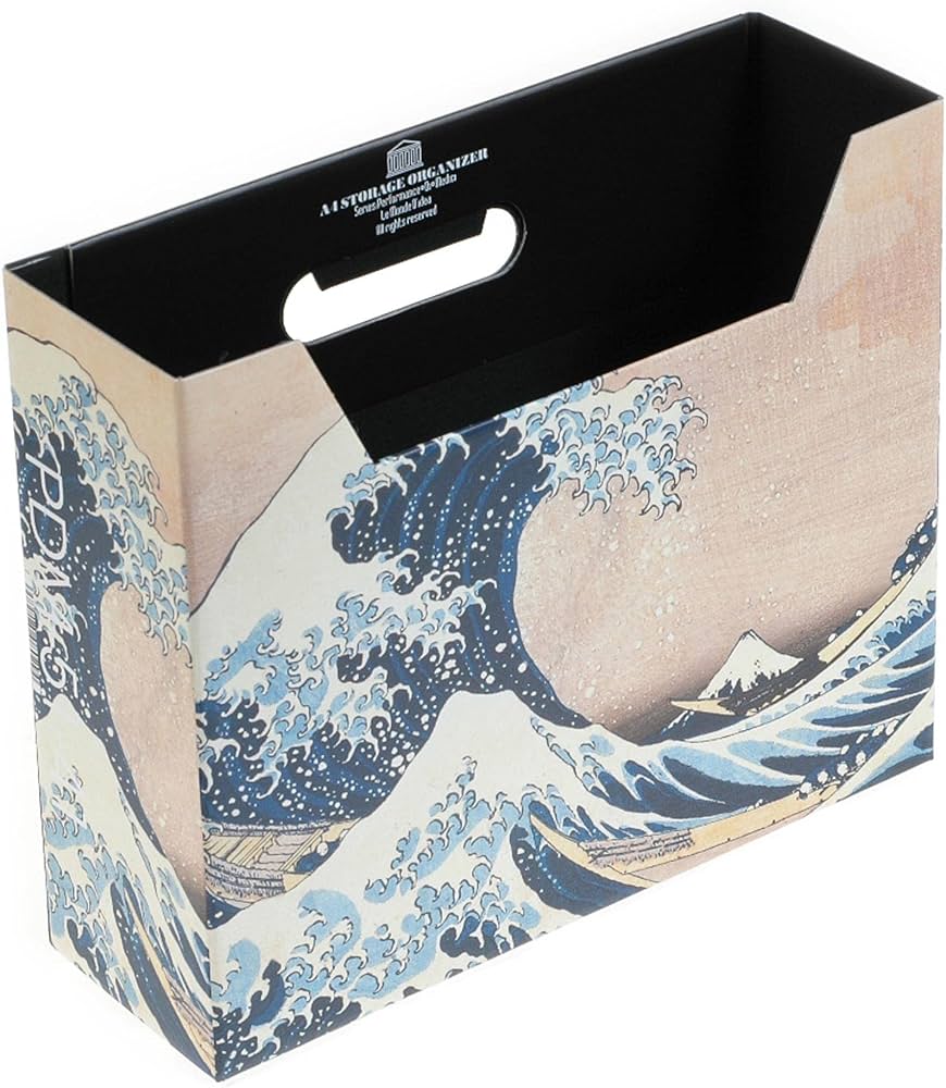 Amazon | エトランジェディコスタリカ ファイルボックス 名画 A4 ナミ