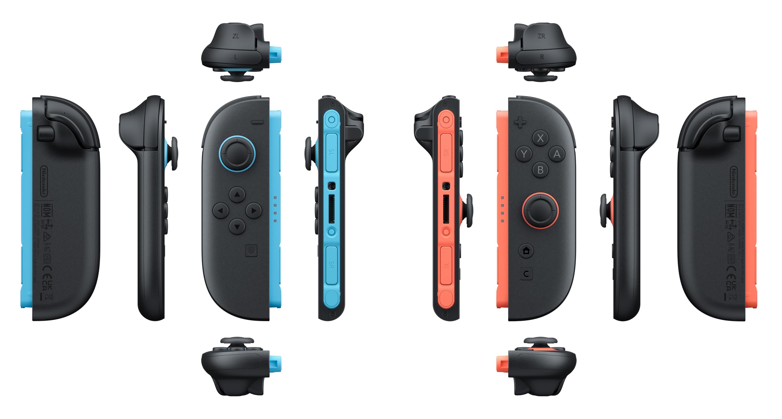 Joy-Con 2 (L)/(R) Light Blue / Light Red | Amazon.com.br