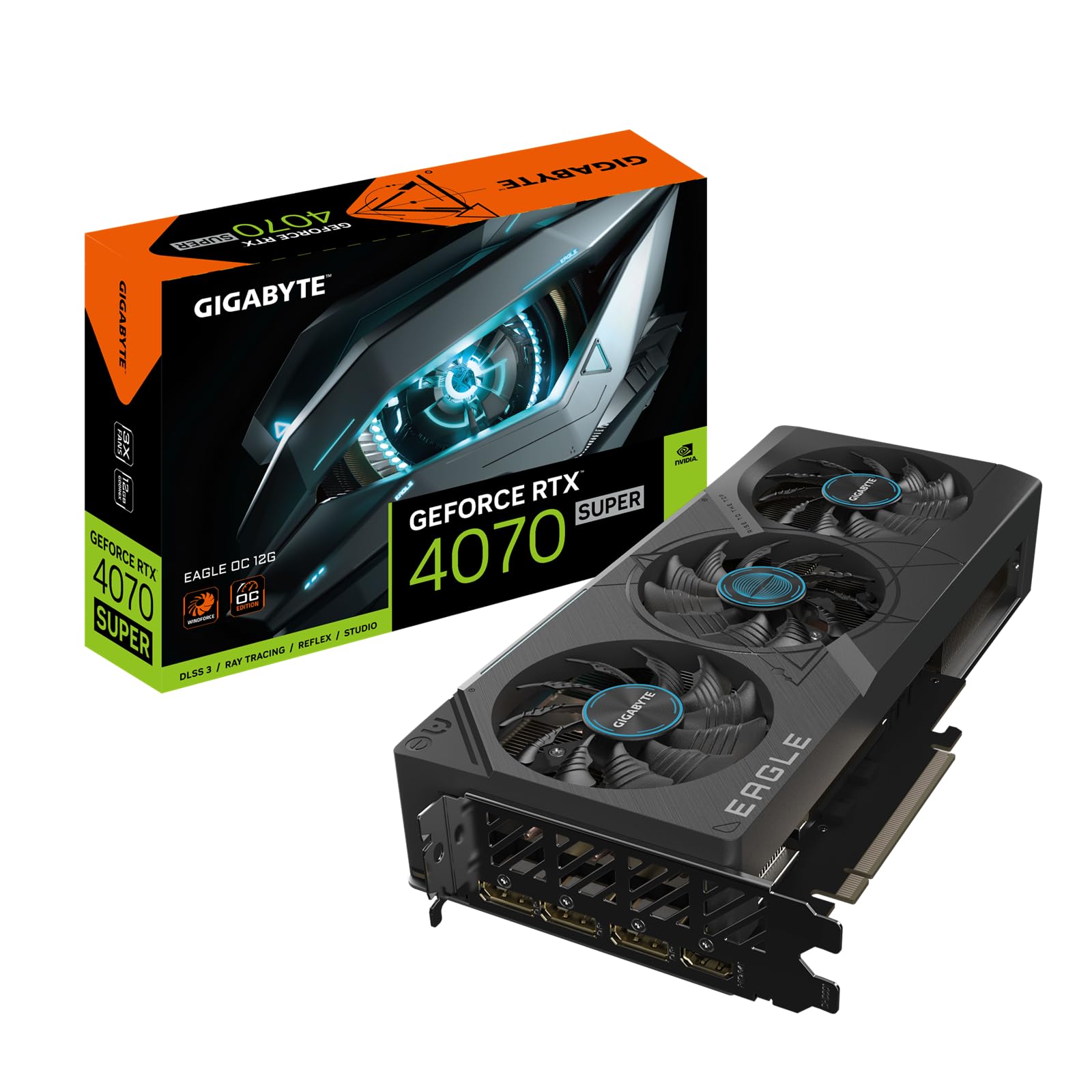 Amazon | Gigabyte GeForce RTX 4070 SUPER EAGLE OCグラフィック