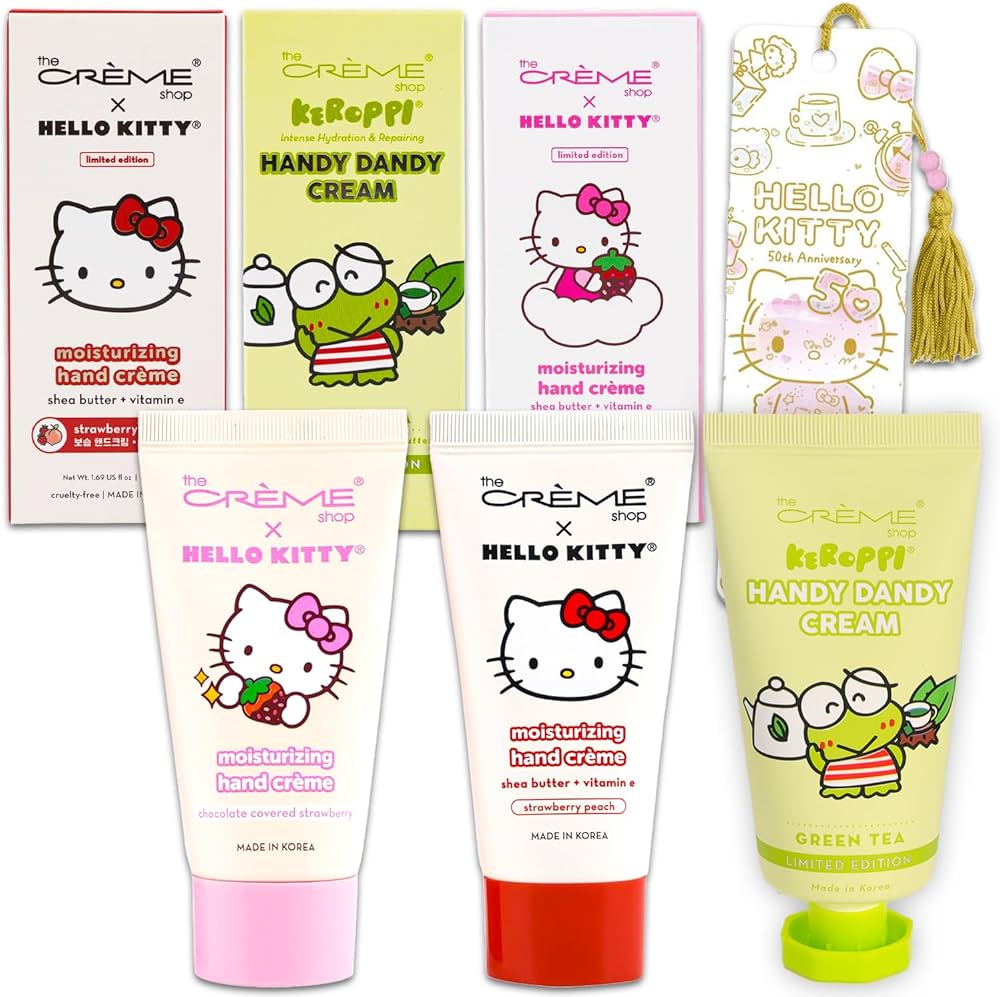 Amazon.com: The Creme Shop x Hello Kitty and Friends Hand Lotion