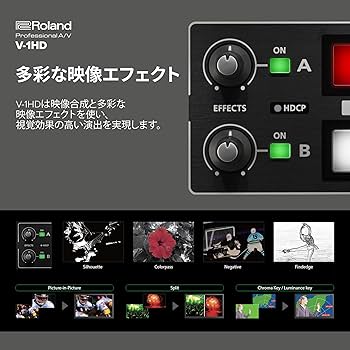 Amazon | Roland ローランド ビデオスイッチャー V-1HD フルHD1080p
