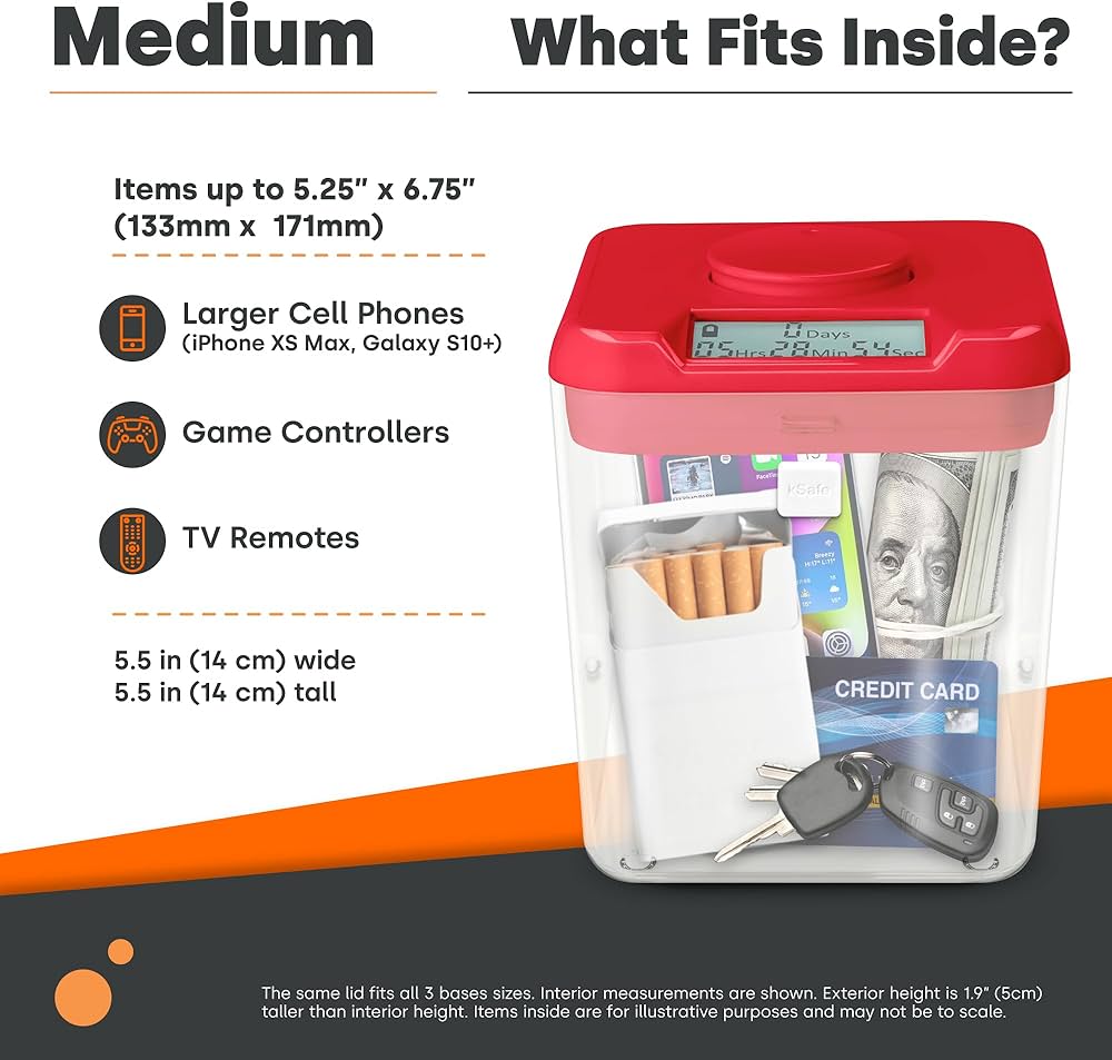 Amazon.co.jp: Kitchen Safe タイムロックコンテナ, スマホ・お菓子