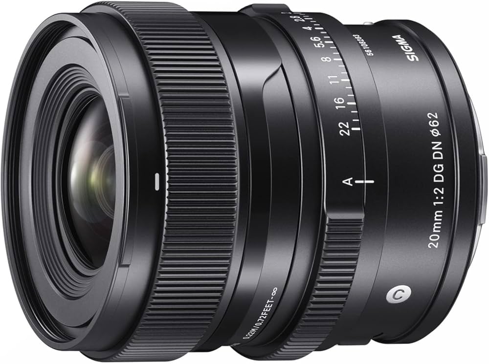 Amazon.co.jp: シグマ(Sigma) レンズ 20mm F2 DG DN Lマウント 単焦点