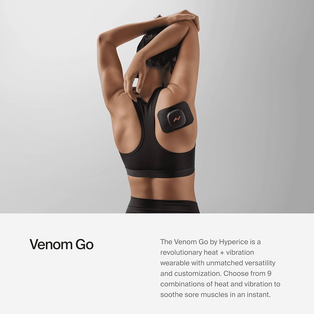 Amazon.com: Hyperice Venom Go - Advanced Heat + Vibration Wearable