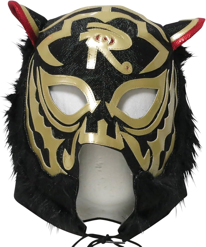 Amazon.co.jp: 【プロレスマスク】暗黒の虎 二代目 ブラックタイガー