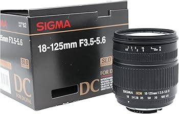 Amazon | シグマ 18-125mm F3.5-5.6 DC デジタル専用 ニコン用