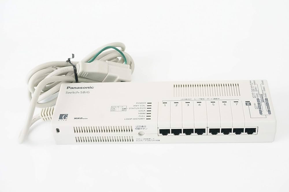 Amazon | パナソニックLSネットワークス Switch-S8iG PN24080G