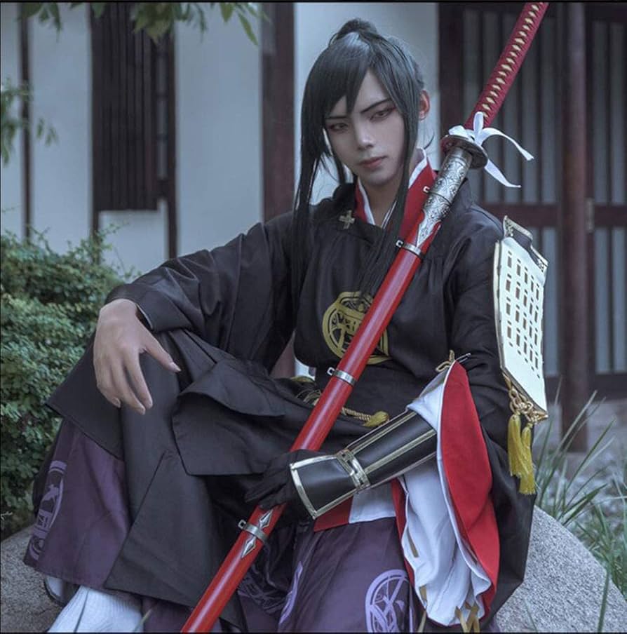 Amazon.co.jp: [Asiacos]コスプレ衣装 刀剣乱舞太郎太刀☆+肩アーマー+