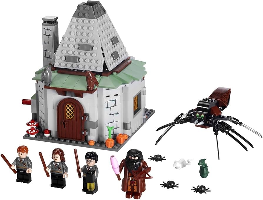 Amazon.com: LEGO Harry Potter Hagrid's Hut 4738 : Toys & Games