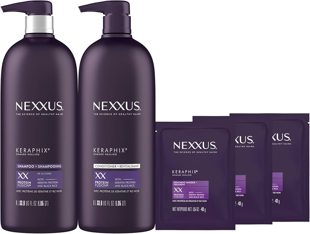 Amazon.com: Nexxus Keraphix Shampoo and Conditioner - Damaged Hair