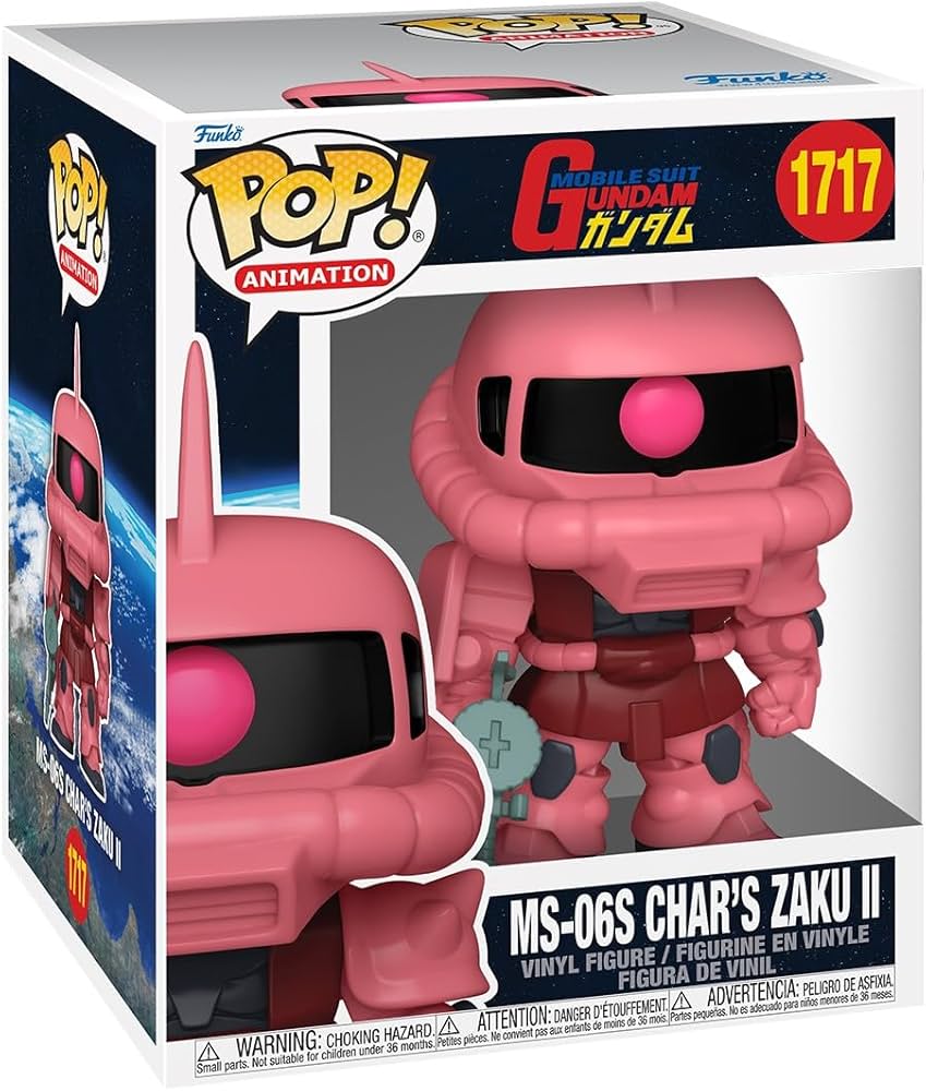 Amazon.co.jp: ガンダム シャア 専用 ザク Ⅱ フィギュア Funko POP