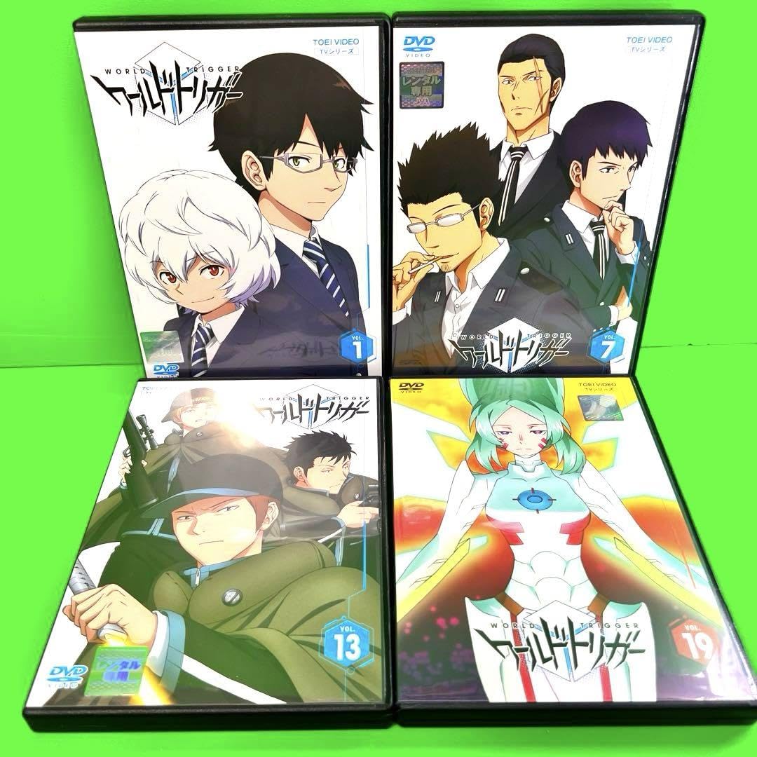 Amazon.co.jp: ケース付 ワールドトリガー DVD 1期?3期 全28巻 全巻