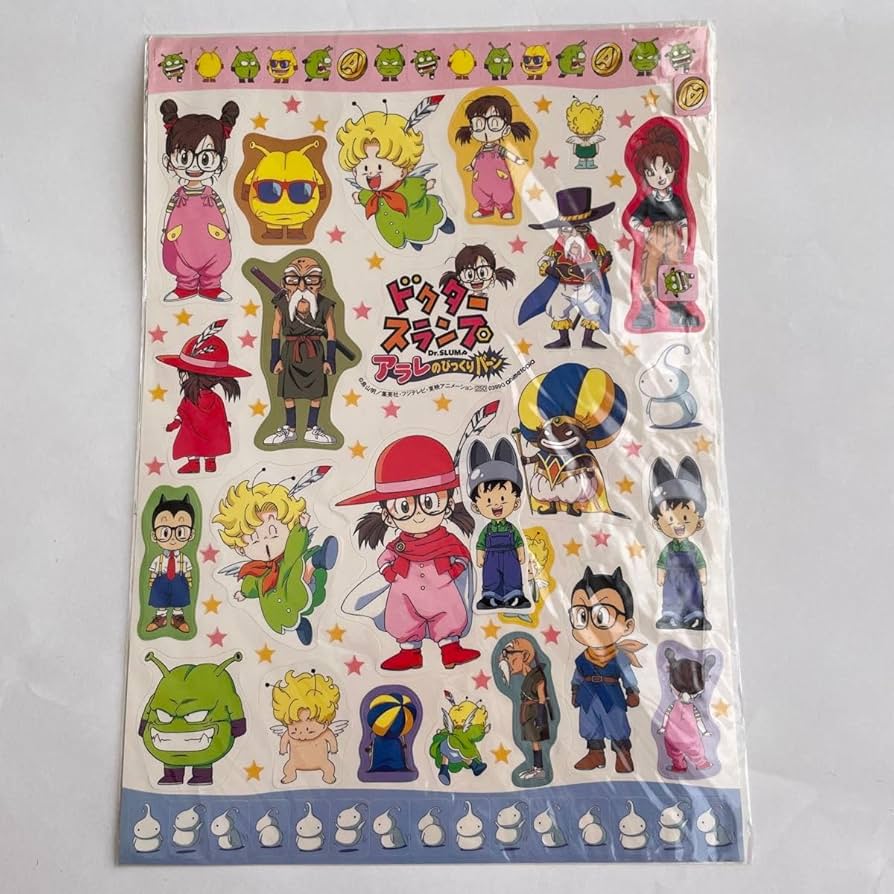Amazon.co.jp: 貴重 Dr.スランプ アラレちゃん 昭和レトロ シール