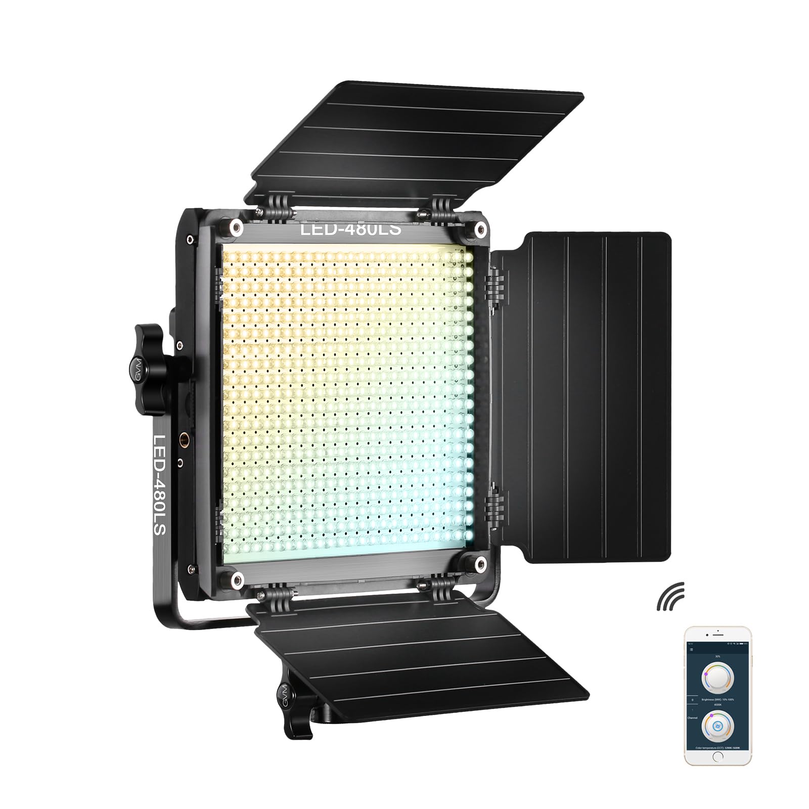 Amazon.com : GVM Led Bi-Color Video Lights with APP Function