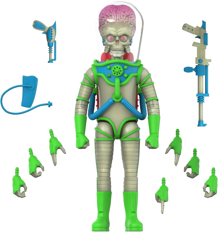 Amazon.com: Super7 ULTIMATES! Mars Attacks Martian The Invasion