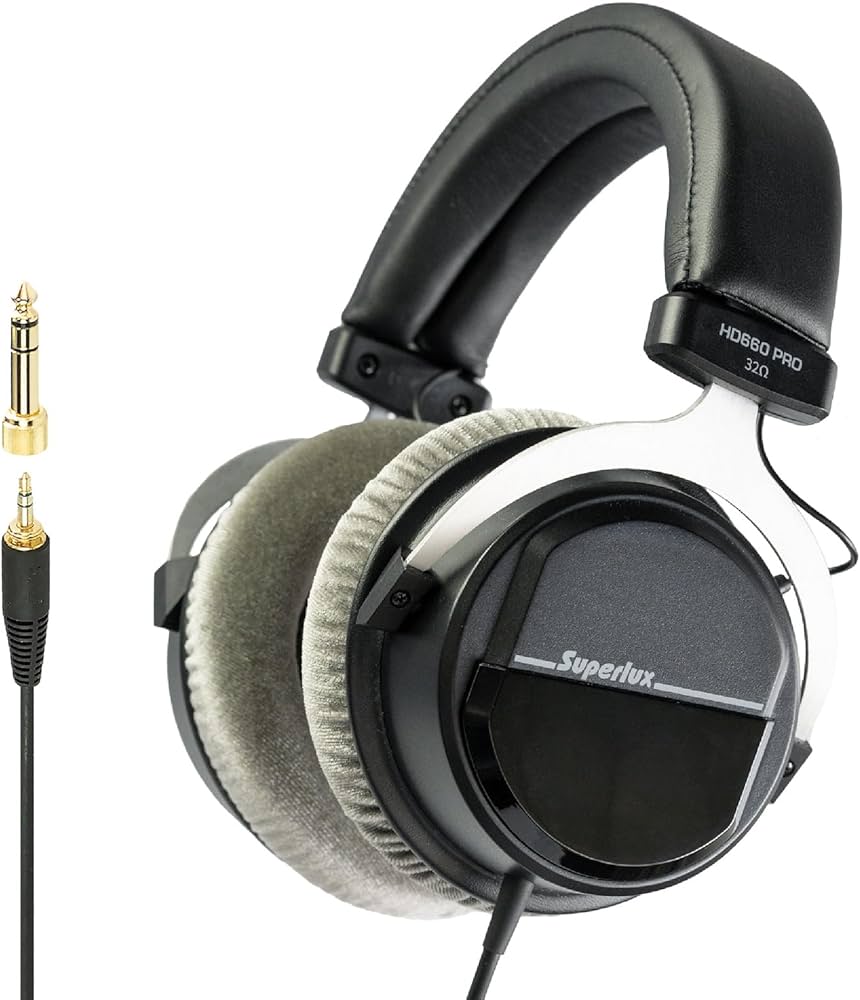 Amazon.com: Superlux HD 660PRO, 32 ohms, Studio Recording