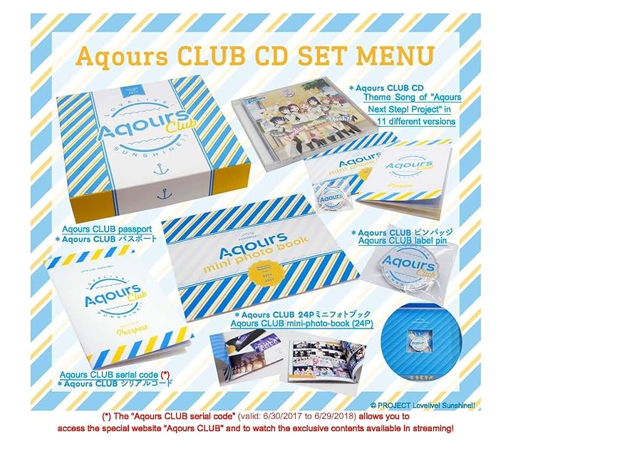 Amazon.co.jp: 「ラブライブ! サンシャイン!!」Aqours CLUB SET