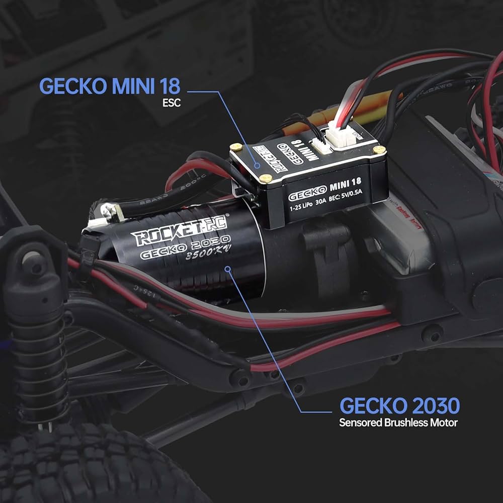 Amazon.com: Surpass Hobby Sensored Brushless Motor and ESC Combo