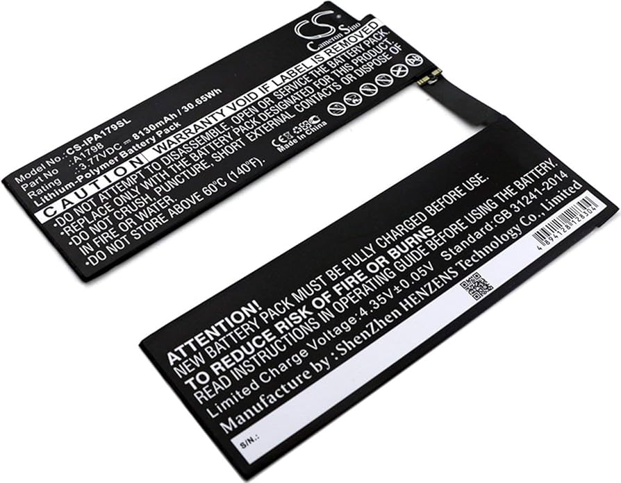 Amazon.com: VI VINTRONS Battery for Apple A1701, A1709, A1852