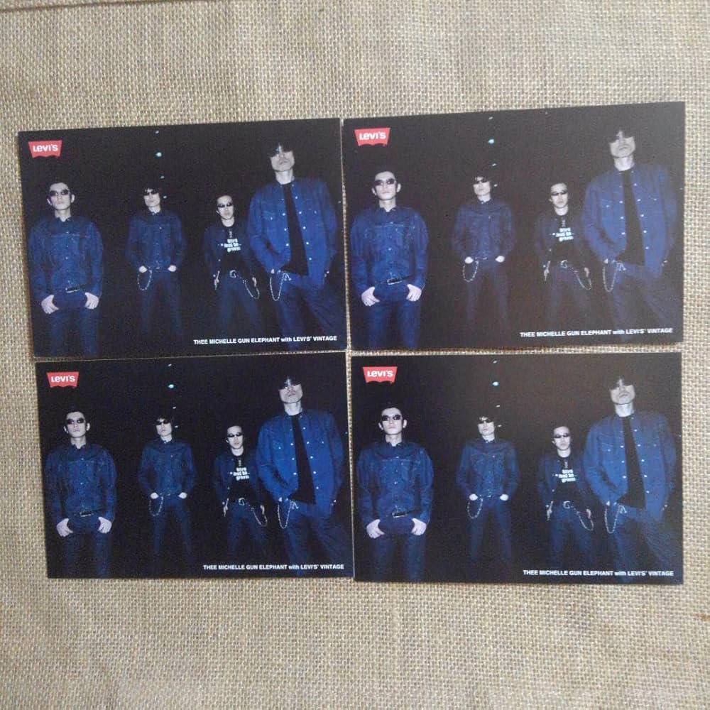 Amazon | ミッシェルガンエレファント×リーバイス ポストカード