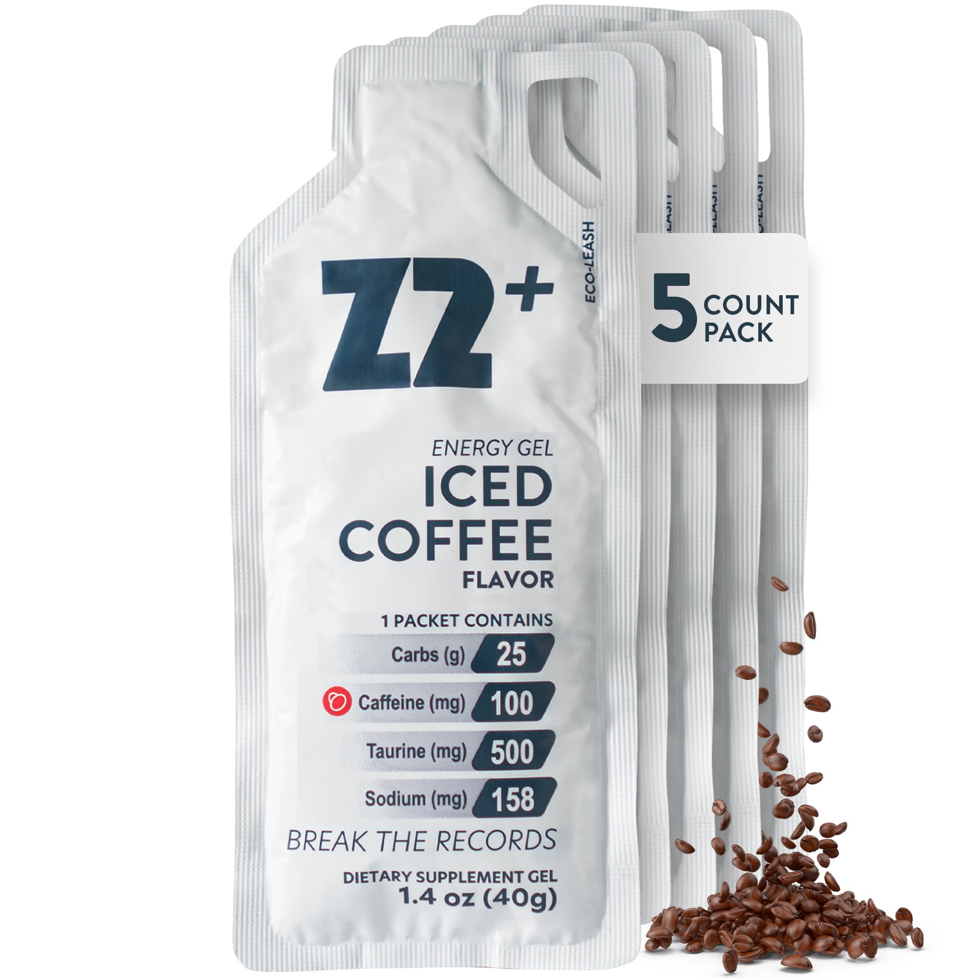 Amazon.com: Z2 Iced Coffee Energy Gel Performance - 25g Carb