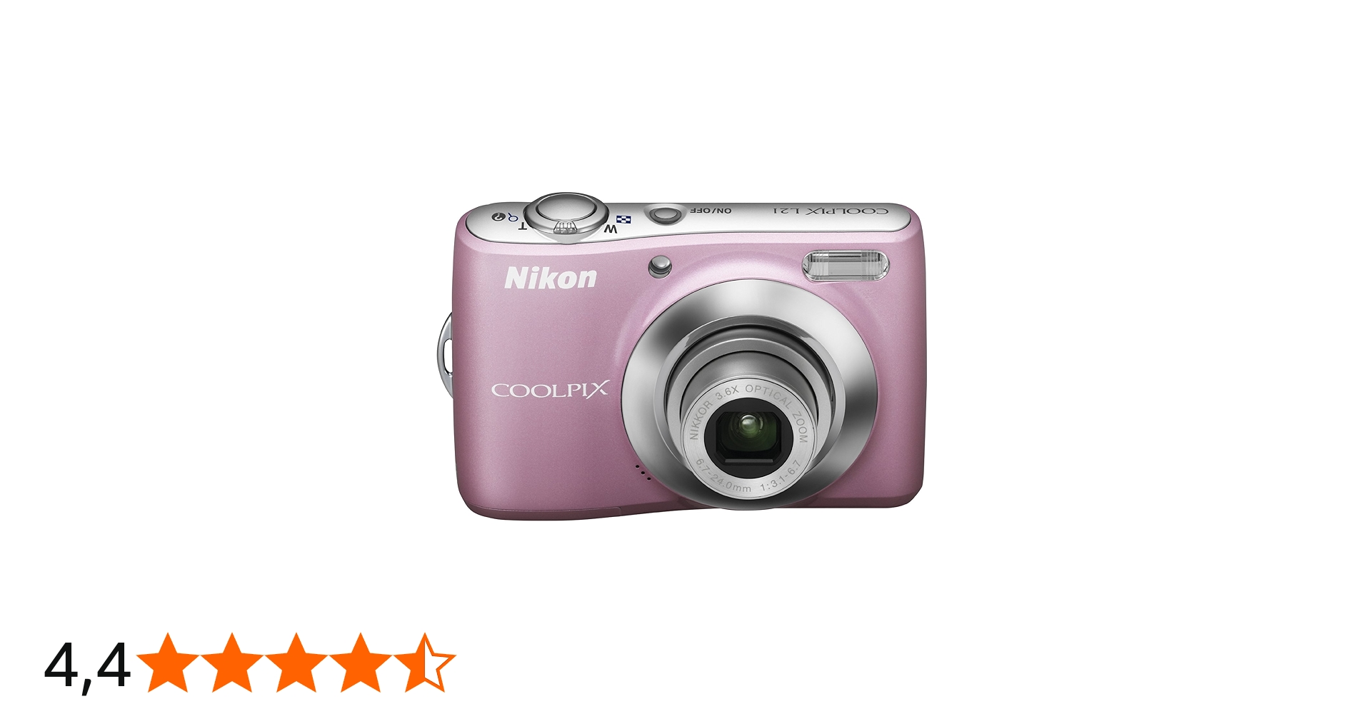 Nikon Coolpix L21 Appareil photo numérique compact 8,29 Mpix Ecran