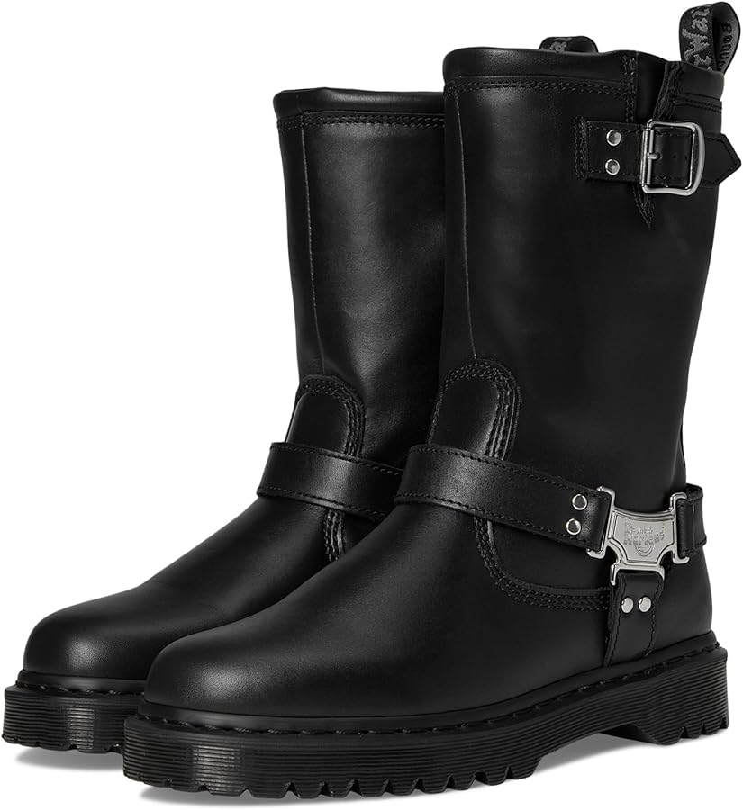 Amazon.com | Dr. Martens, Unisex, Anistone Hi, Black, Mens 4