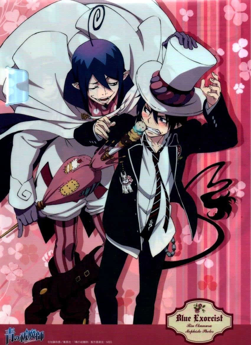 Amazon.co.jp: 青の祓魔師 A4クリアファイル メフィスト・フェレス