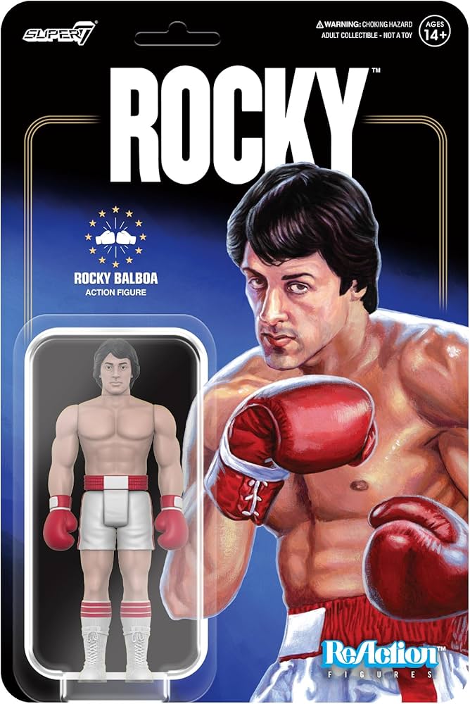 Amazon.com: Super7 Rocky Balboa (Boxing) - 3.75