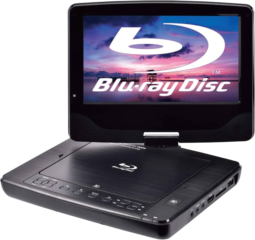 Amazon.co.jp: Yamazen TMB-L90(B) Portable Blu-ray Player, 9-Inch