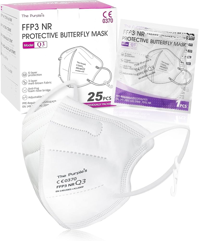 Amazon.co.jp: [Mot zero] FFP3マスク 不織布 6層マスク 立体 3Dマスク