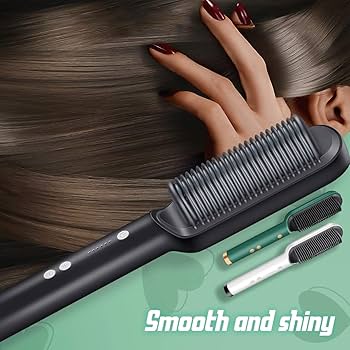 Amazon.com : 2023 New Negative Ion Hair Straightener Styling Comb