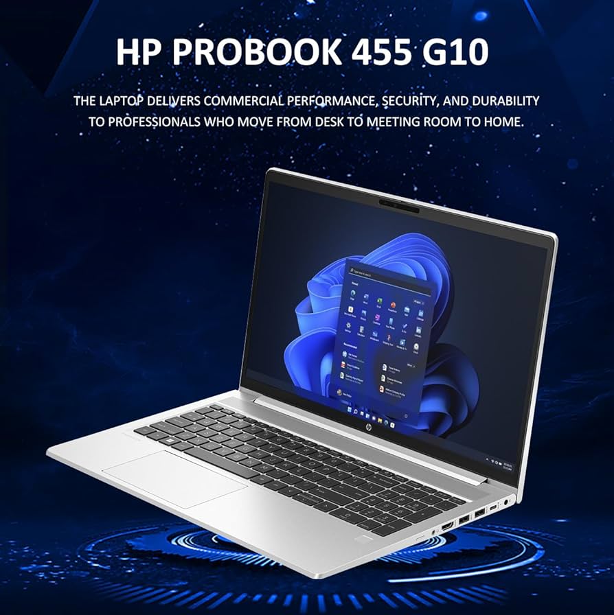Amazon.com: HP ProBook 455 G10 Business Laptop (15.6
