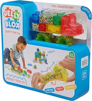 Amazon.co.jp: Jelly Blox Vrooom!トラックキット : おもちゃ