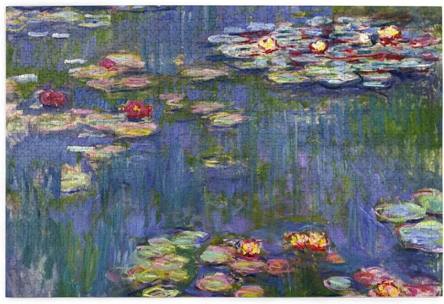 クロード モネ コレクション ジグソーパズル 1000ピース 美術館 Amazon