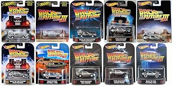 Amazon.com: Hot Wheels 2018 Retro Entertainment. Back to The