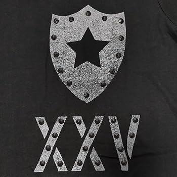 Amazon.co.jp: B'z 25th Anniversary スタッズ Tシャツ XXV Tシャツ XL