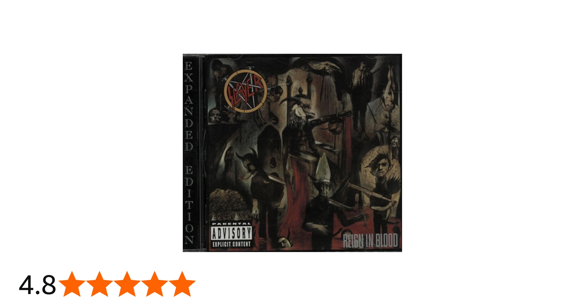 Amazon.co.jp: 【輸入盤】Reign in Blood: ミュージック