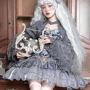 Amazon.co.jp: [REVOYI] ロリータ白鳥の舞曲・灰羽 ワンピース多層