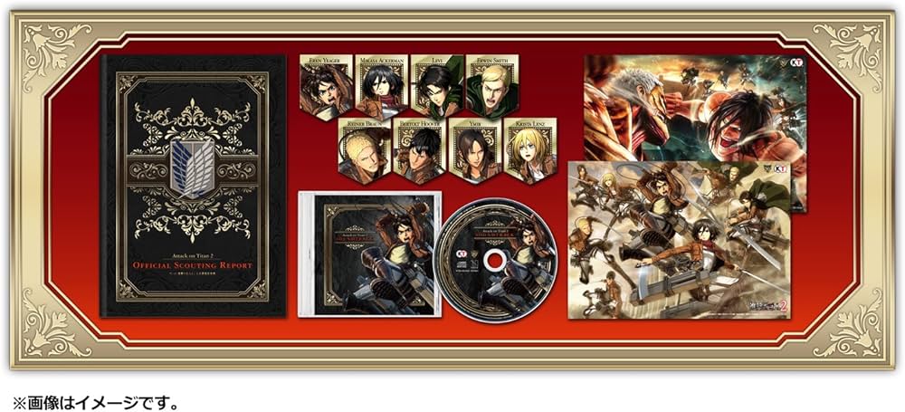 Amazon.co.jp: 進撃の巨人2 TREASURE BOX (初回特典(エレン&リヴァイ