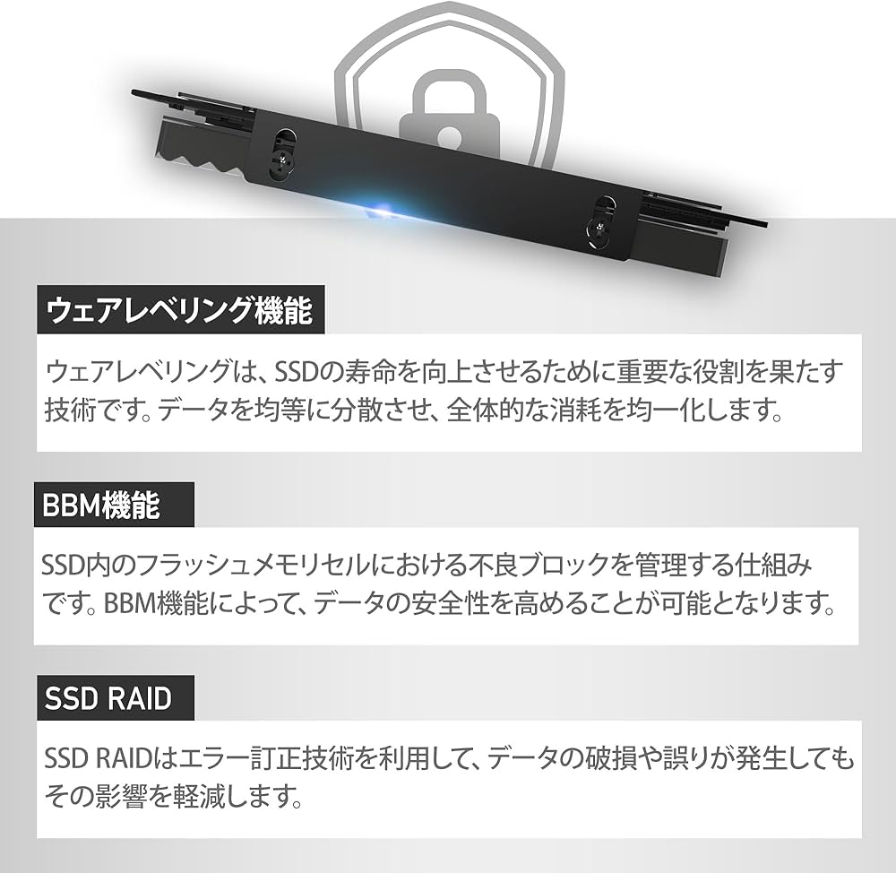 Amazon | Monster Storage SSD 1TB NVMe PCIe Gen4×4 PS5確認済み 最大