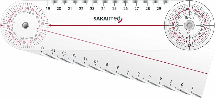 Amazon.co.jp: リハビリテーション用 角度計Revo SPR-628 肩関節 中