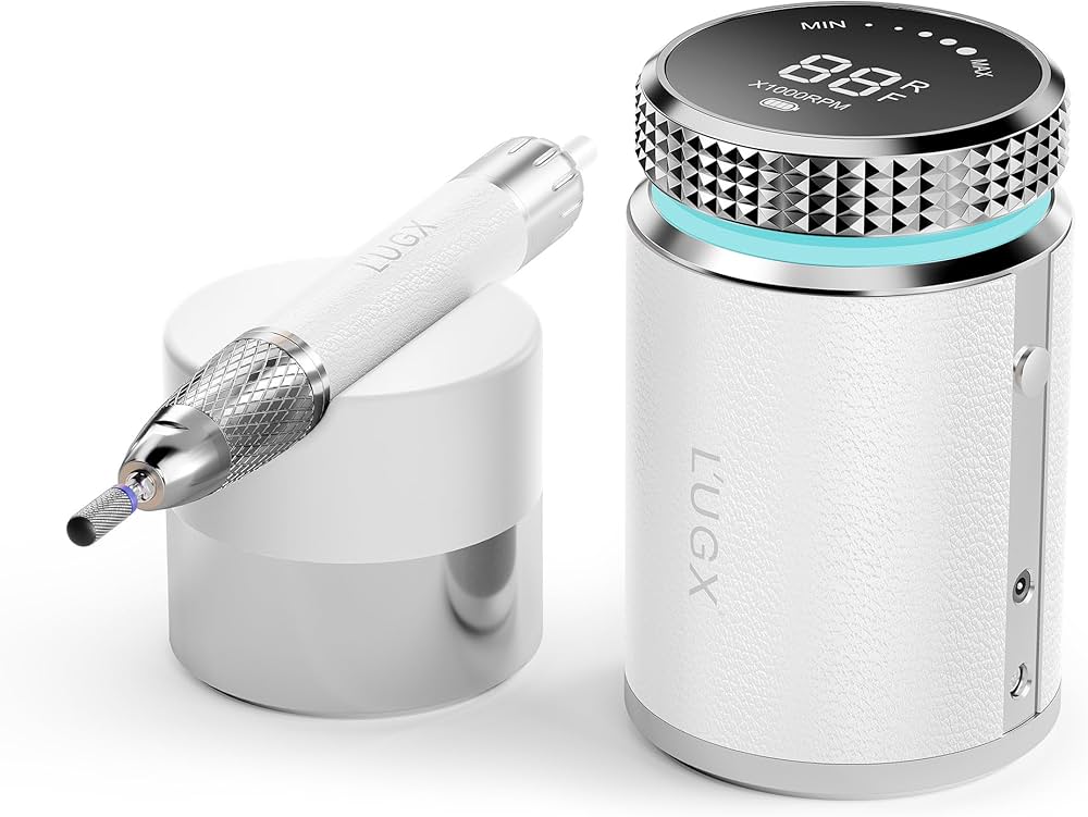 Amazon.com: L'UGX Professional Nail Drill, Waterproof 35000RPM