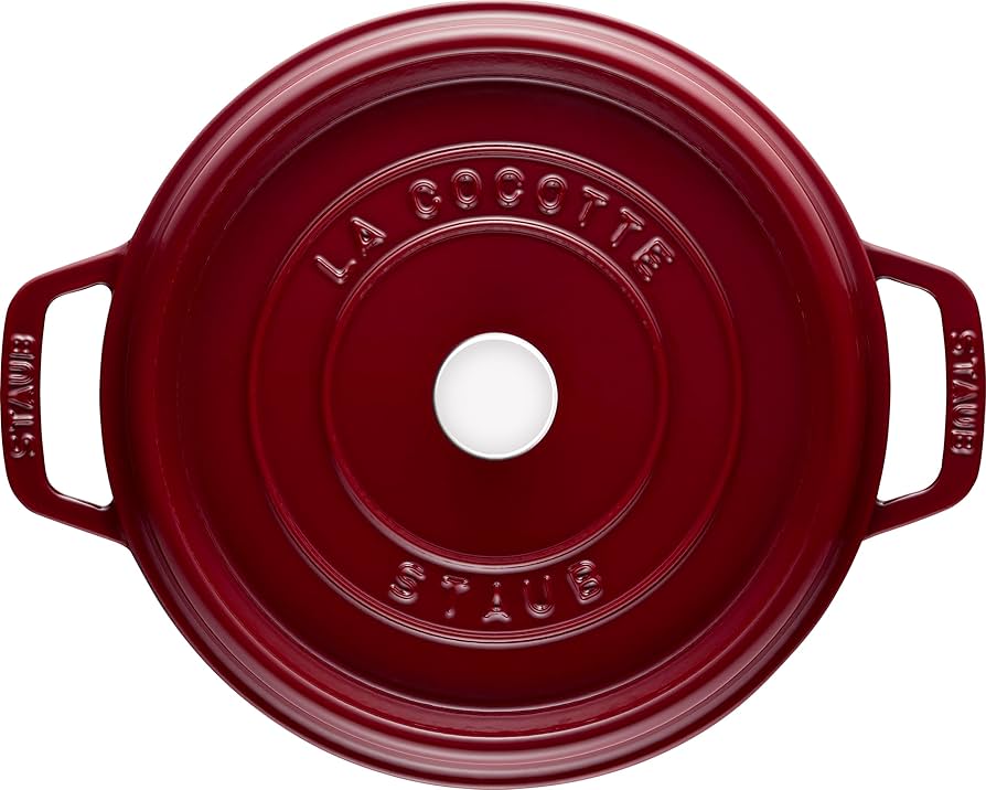 Amazon.com: Staub Casserole Dish Round with Lid 24 cm 2.8 L with