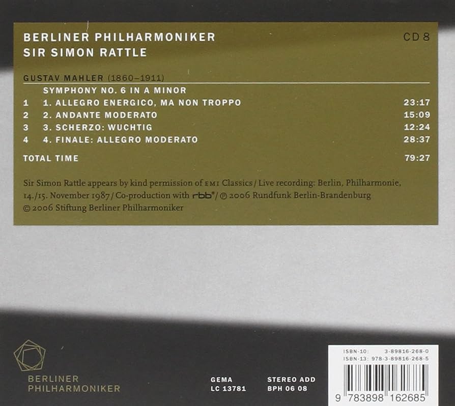 Amazon | Berliner philharmoniker / im takt der zeit 1987 CD 8