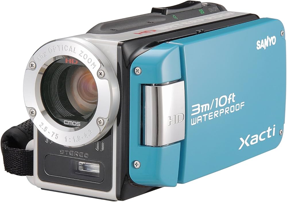 SANYO 防水デジタルムービーカメラ 水のXacti (ザクティ) DMX