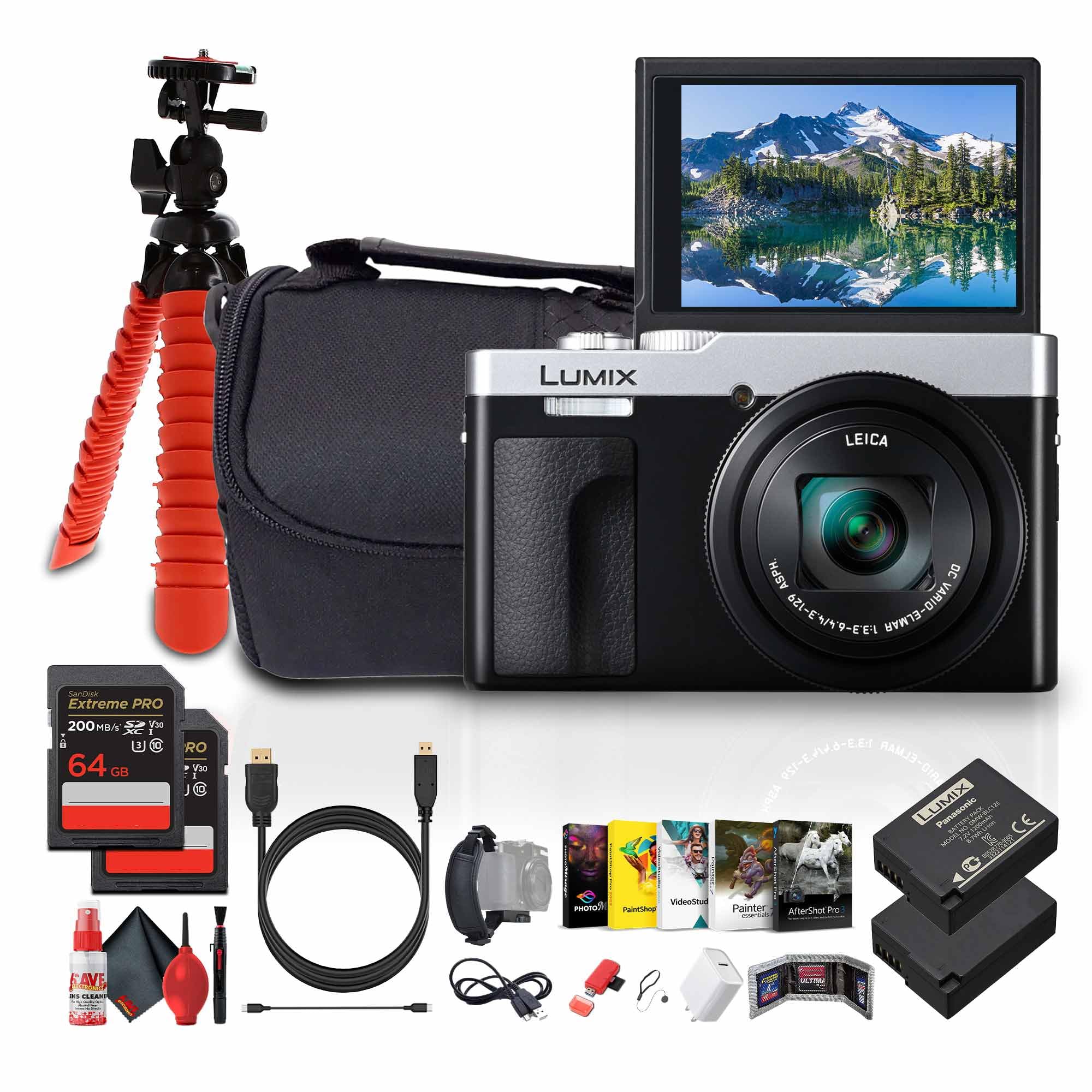 Amazon.com : Panasonic ZS99 Point and Shoot Compact Travel Digital