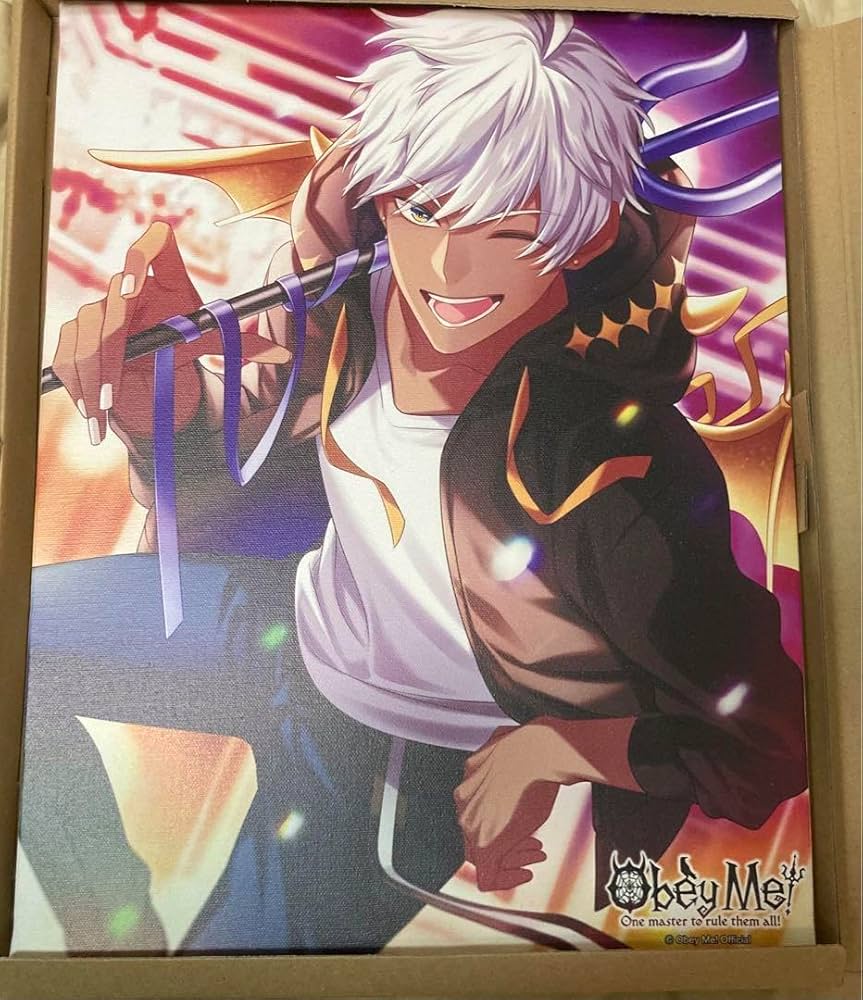 Amazon.co.jp: Obey Me! マモン ベイホ 受注生産 パネル obeyme