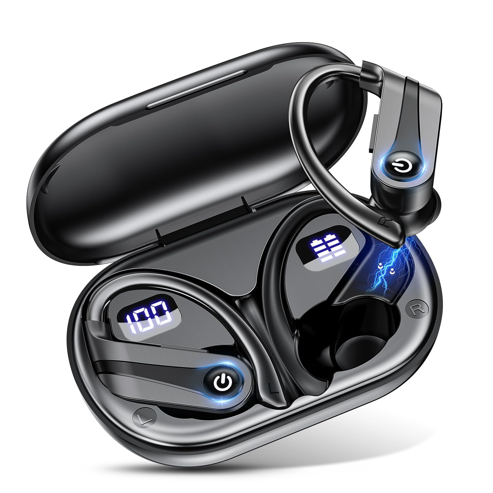 Amazon.co.jp: 【2023初登場 耳掛け式イヤホン Bluetooth5.3