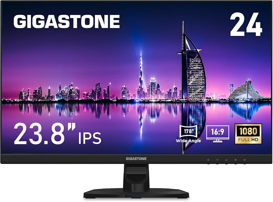 Amazon.com: Gigastone 24 inch IPS LED Back Light Monitor 75Hz FHD